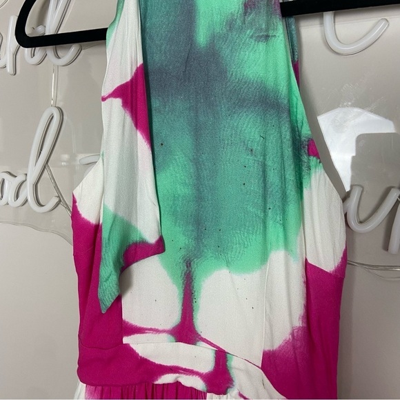 Busayo Collective Tie Dye Halter Dress 17061 - Picture 7 of 9